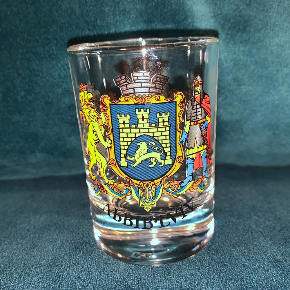 Lviv shot glass